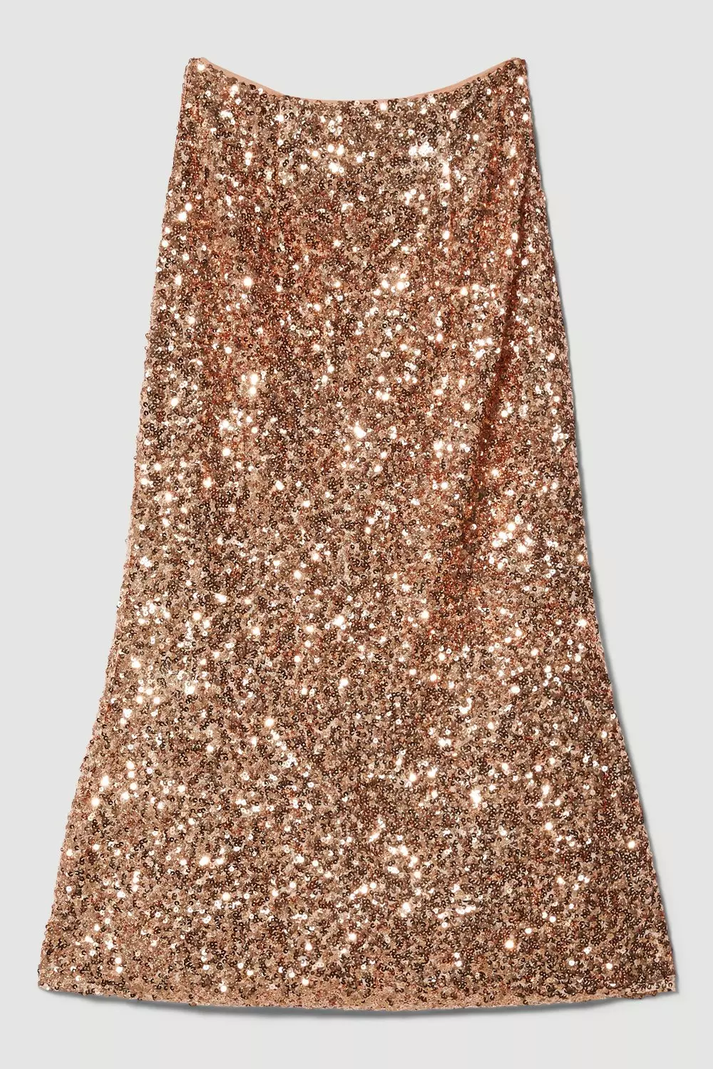 Karen millen sequin 2024 leopard midi skirt